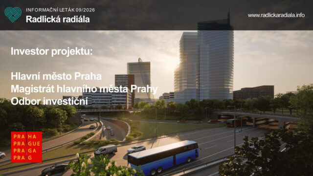 Radlická radiála – informační leták 09/2026, strana 5 z 5
